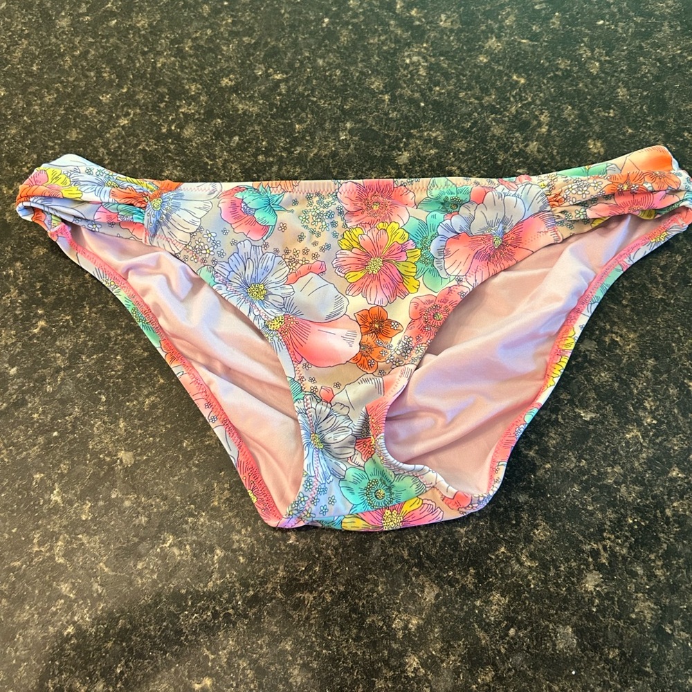 Victoria's Secret Floral Bikini Bottoms